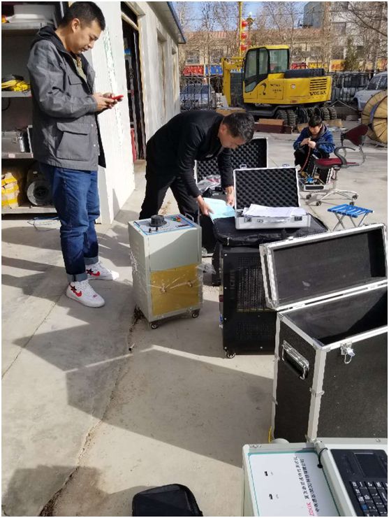 内蒙古电力集团阿拉善电业局新设备现场